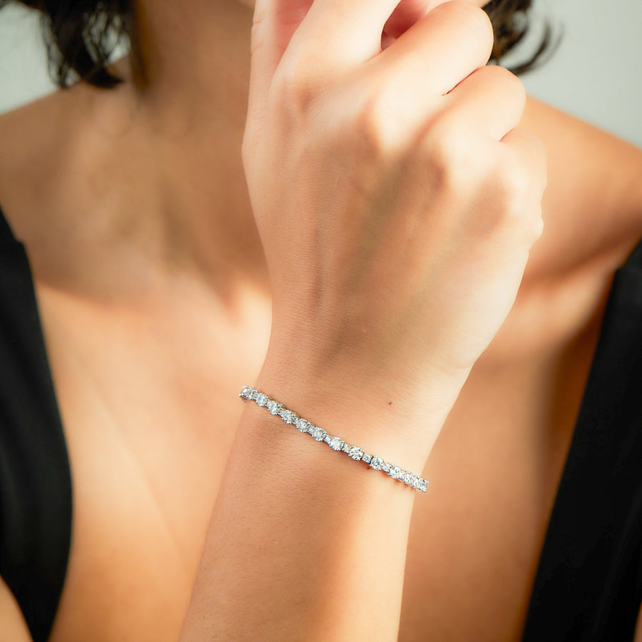 SENNA White Gold Diamond Bracelet
