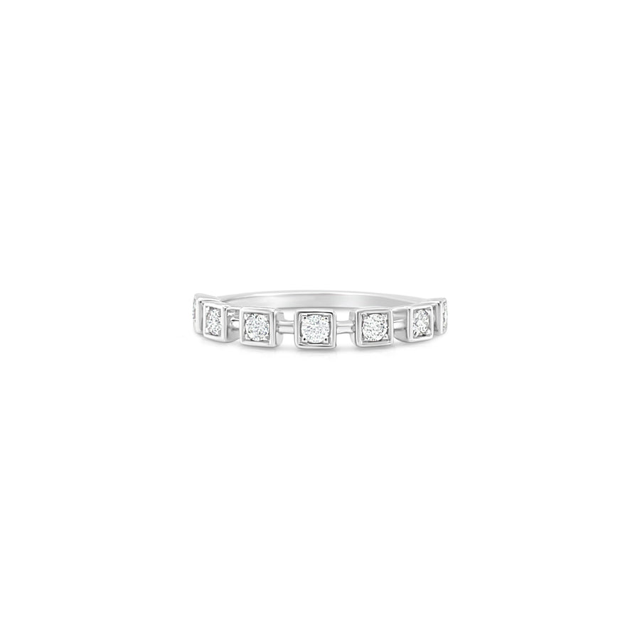 KAYLAH White Gold Diamonds Ring
