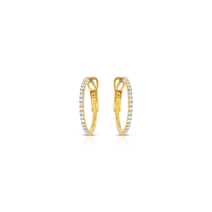 JEANY Yellow Gold Diamonds Earrings