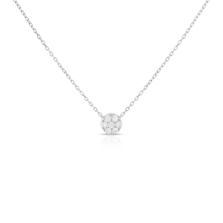 KERRI White Gold Diamonds Necklace
