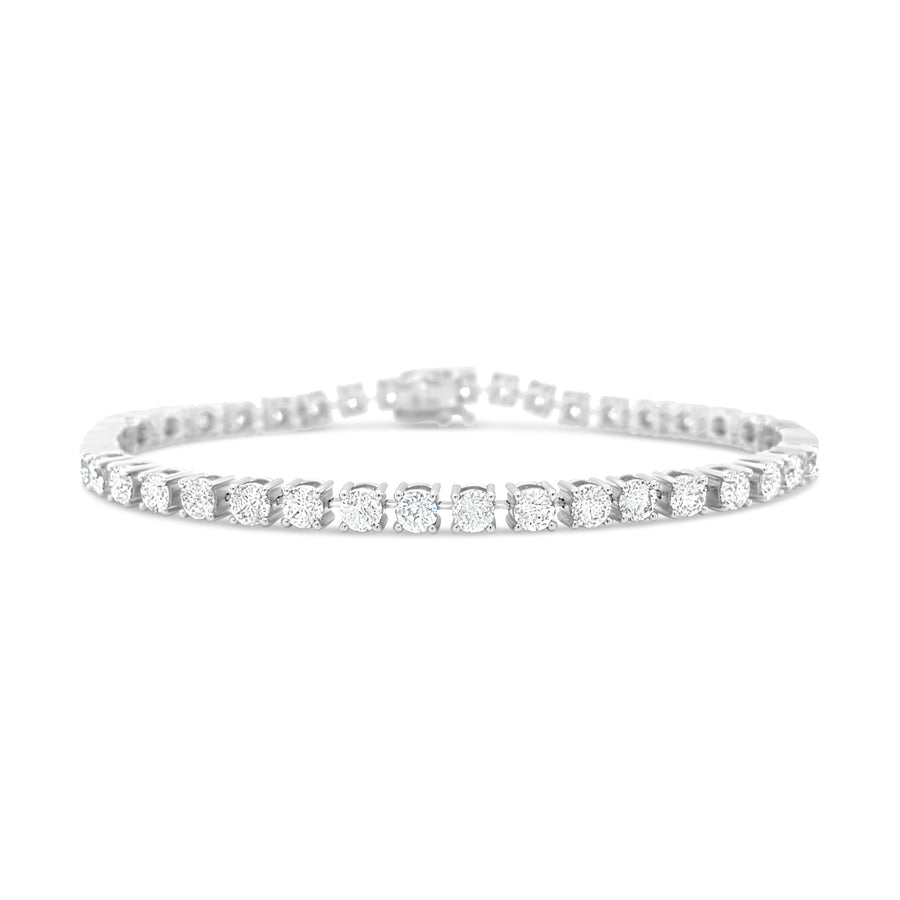 JAMEN White Gold Diamond Bracelet