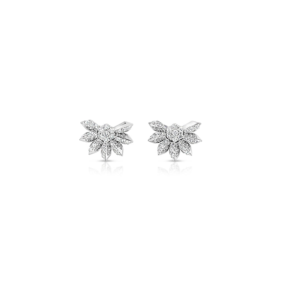 GAIA White Gold Diamonds Earrings