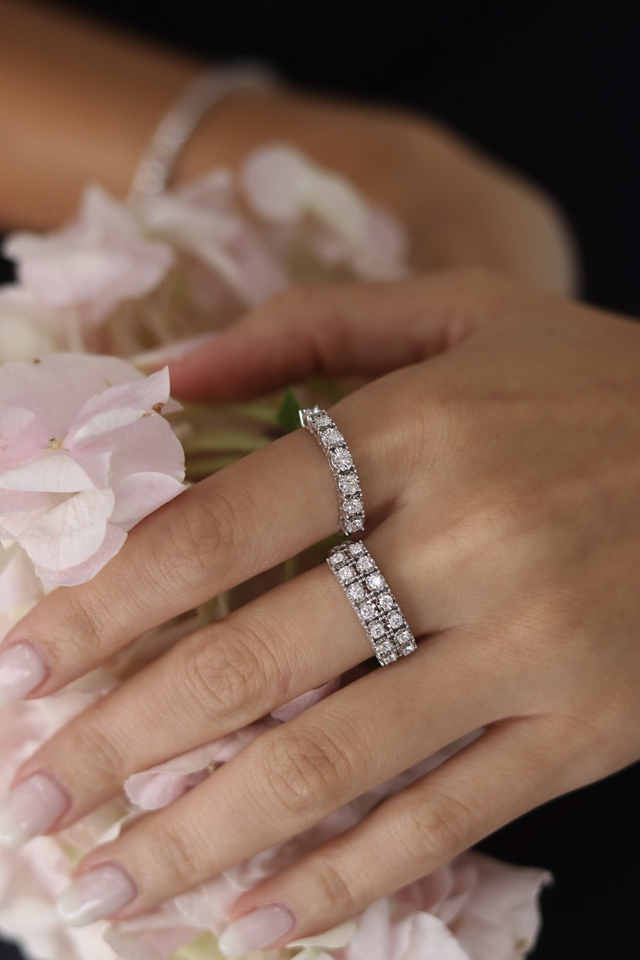 NATALINA White Gold Diamonds Ring