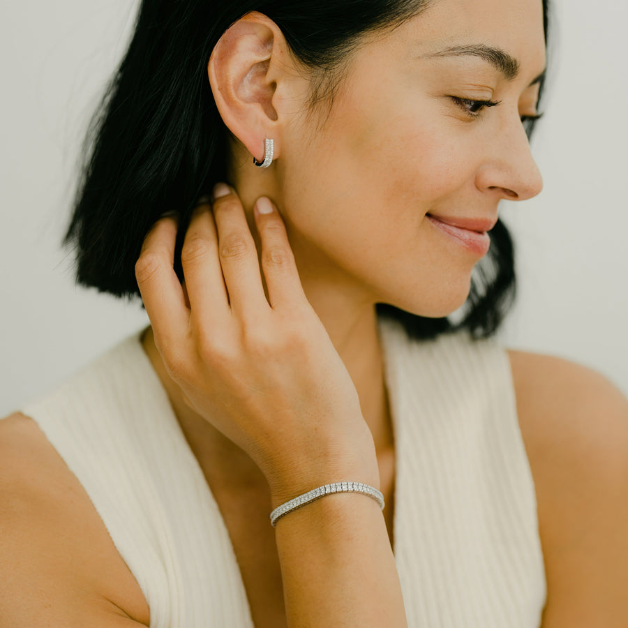 JOURNEY White Gold Diamond Bracelet – the5thc