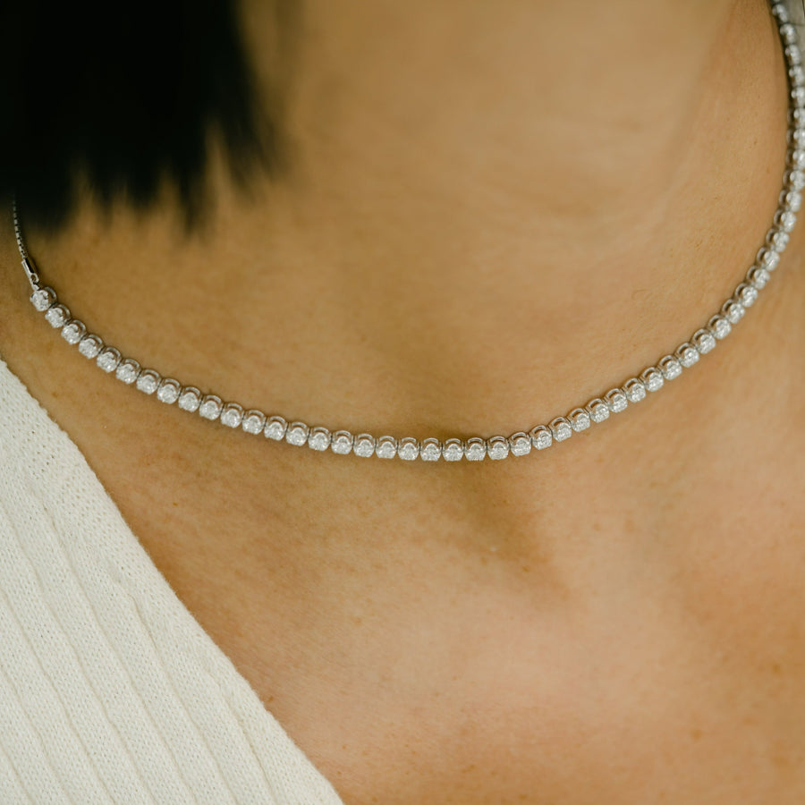 PARIS White Gold Diamond Necklace