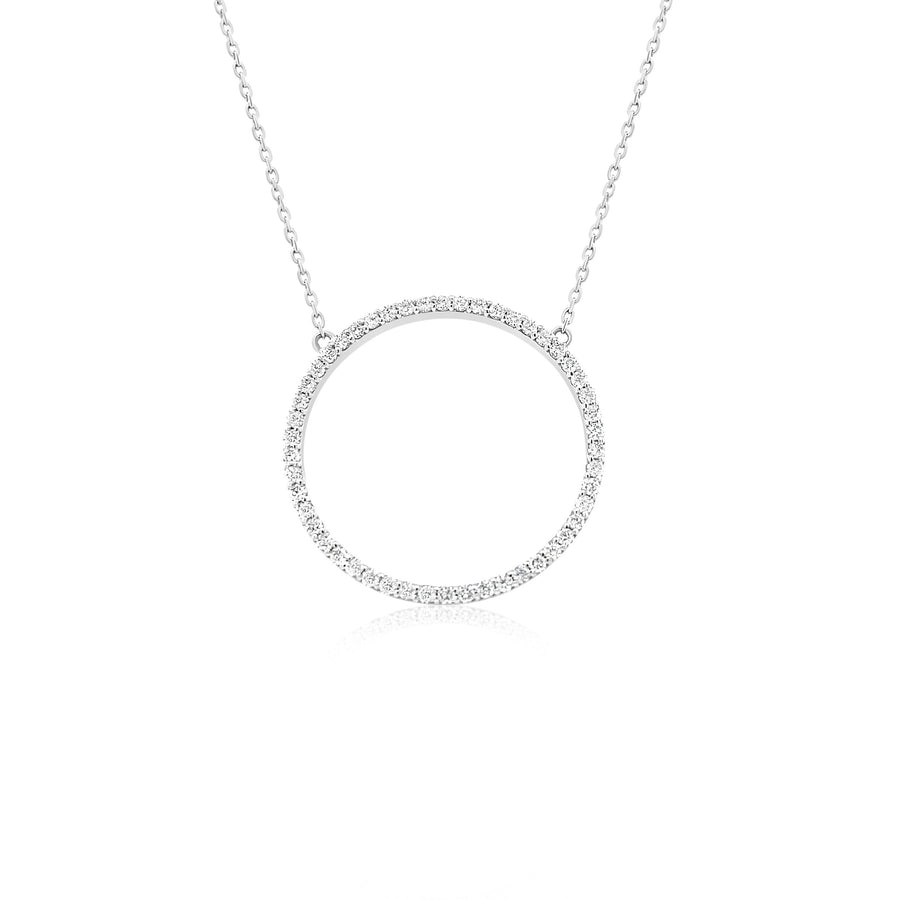 EMMA White Gold Diamond Necklace