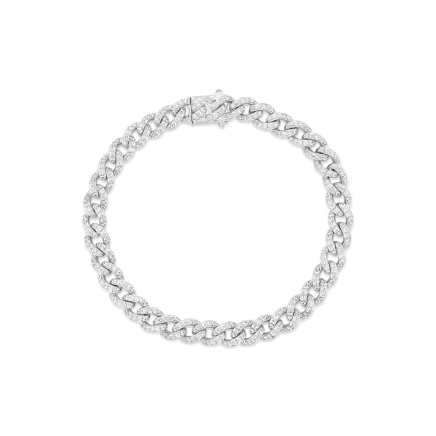 BOWIE White Gold Diamonds Bracelet