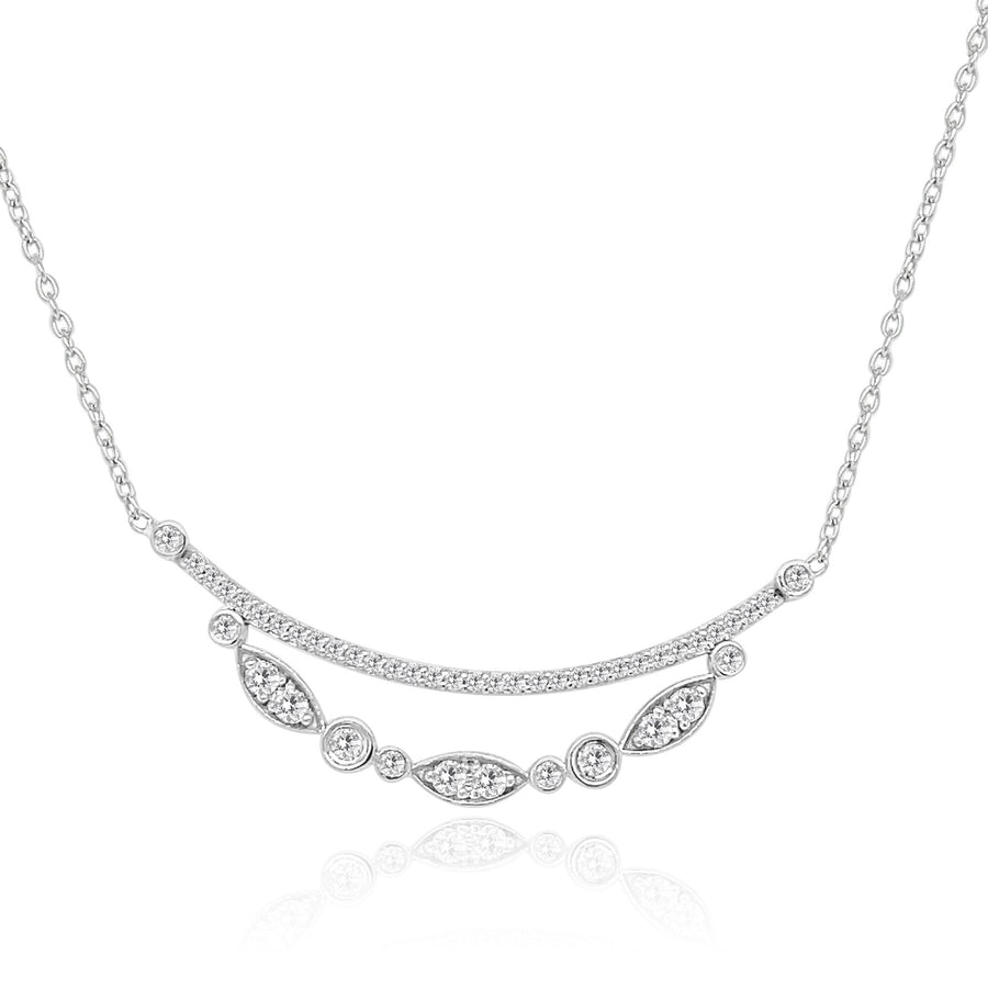 MARCIA White Gold Diamonds Necklace