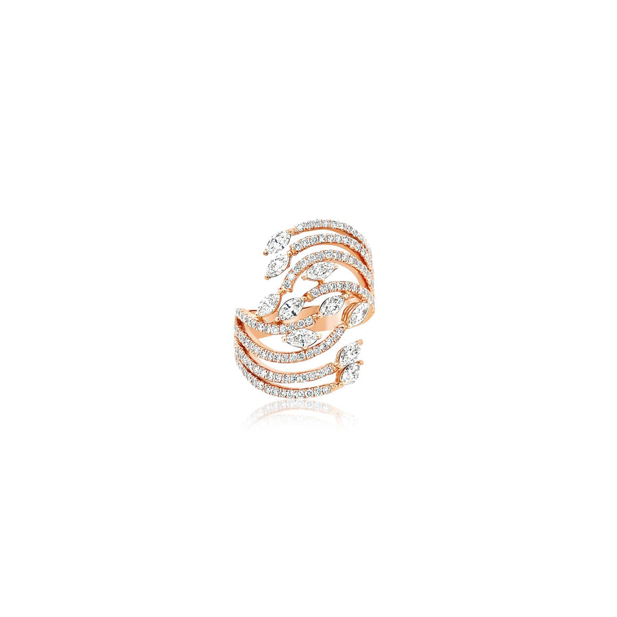 MARIAH Rose Gold Diamond Ring