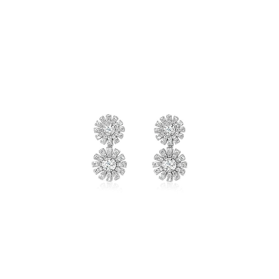 SUMMER White Gold Diamond Earrings