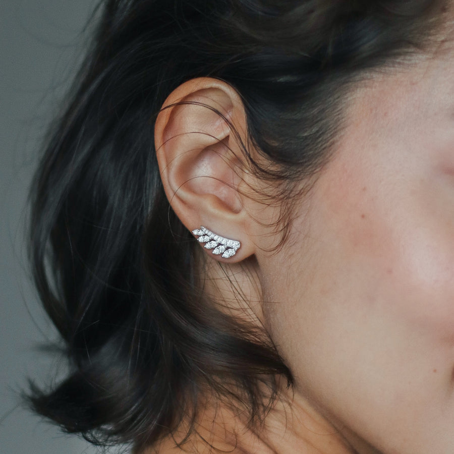 ALISHA White Gold Diamonds Earrings