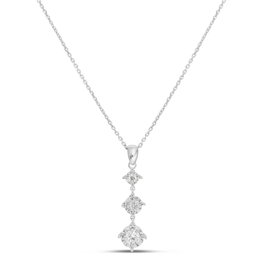 SPOTLIGHT White Gold Diamonds Necklace