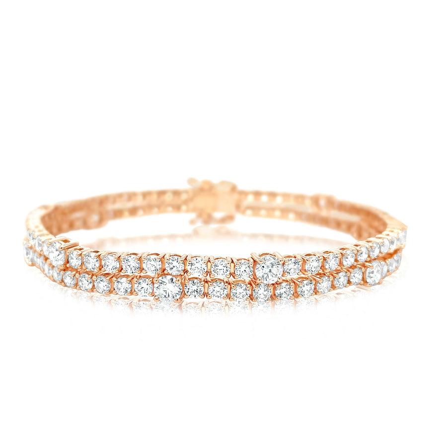 CASTALIA Rose Gold Diamonds Bracelet