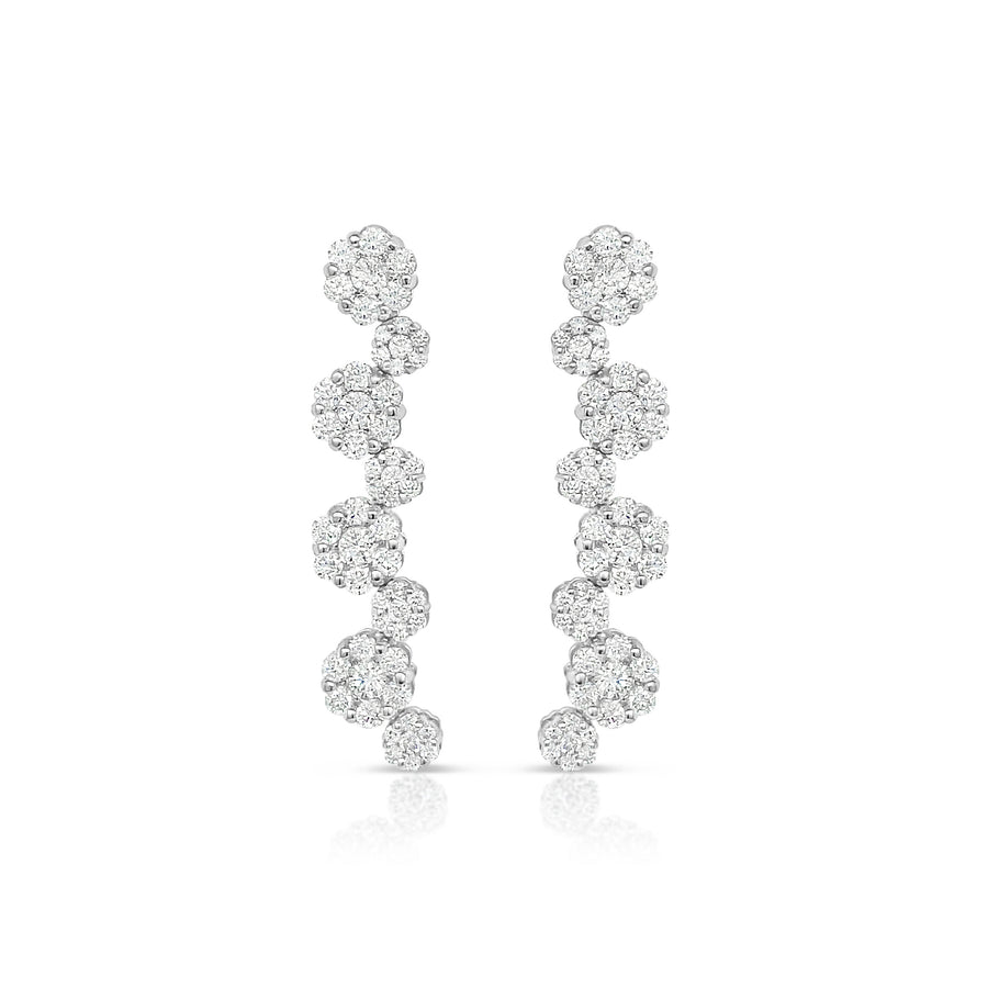 SPARROW White Gold Diamonds Earrings