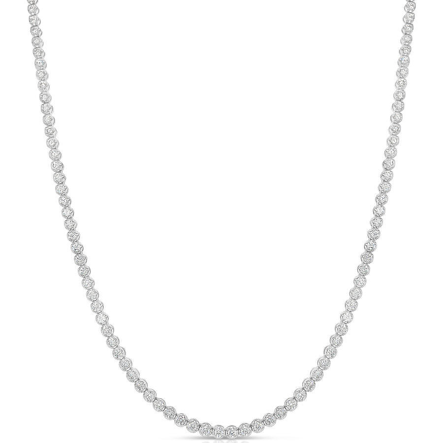 SUNNA White Gold Diamonds Necklace