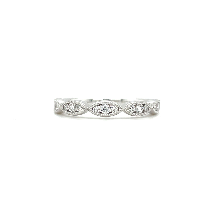 KORI White Gold Diamonds Ring