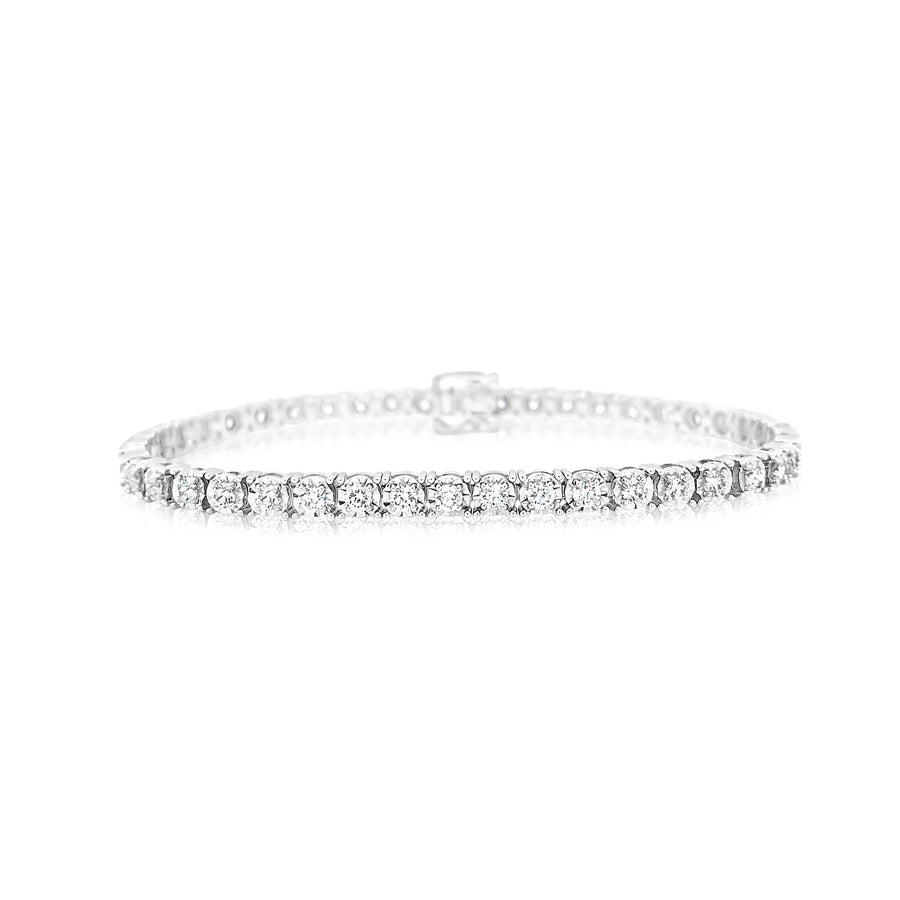 ZARA White Gold Diamond Bracelet