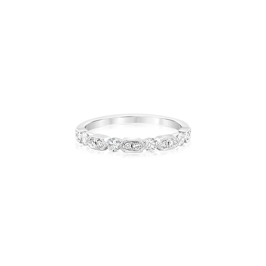 NORA White Gold Diamond Ring