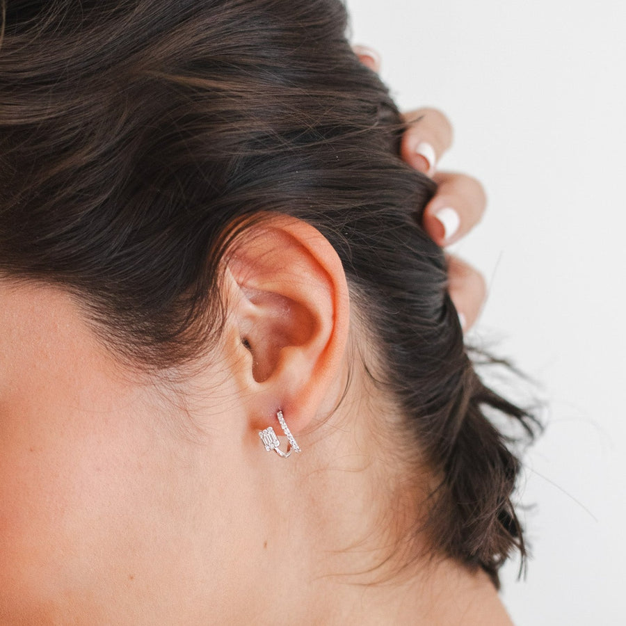 ARCO White Gold Diamonds earrings