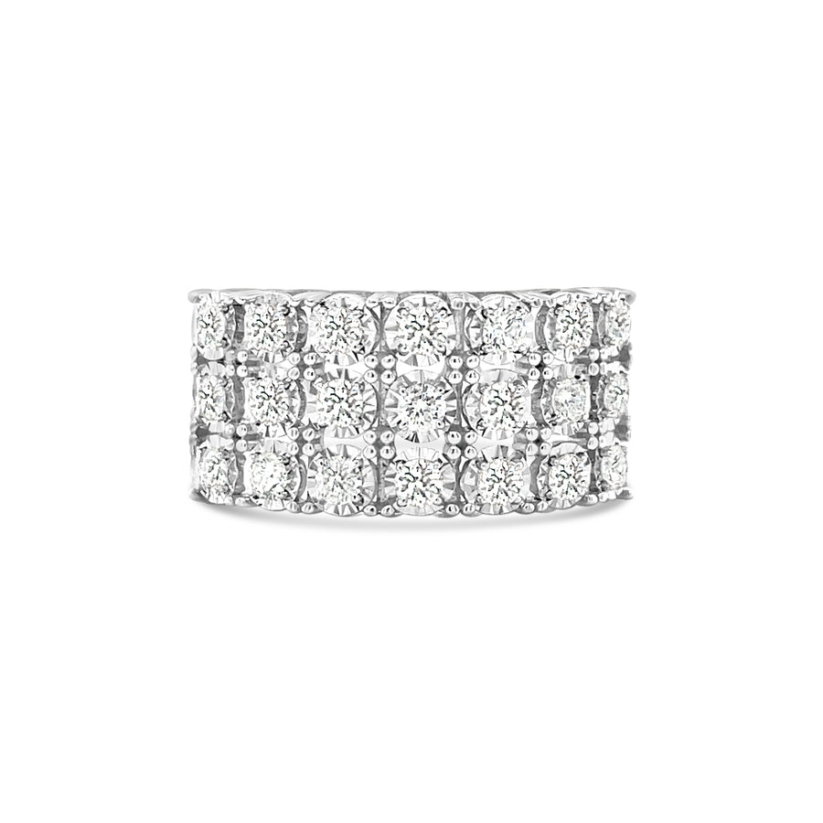 WILLENE White Gold Diamonds Ring
