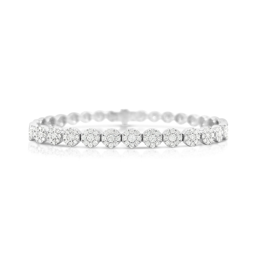 MABEL White Gold Diamond Bracelet
