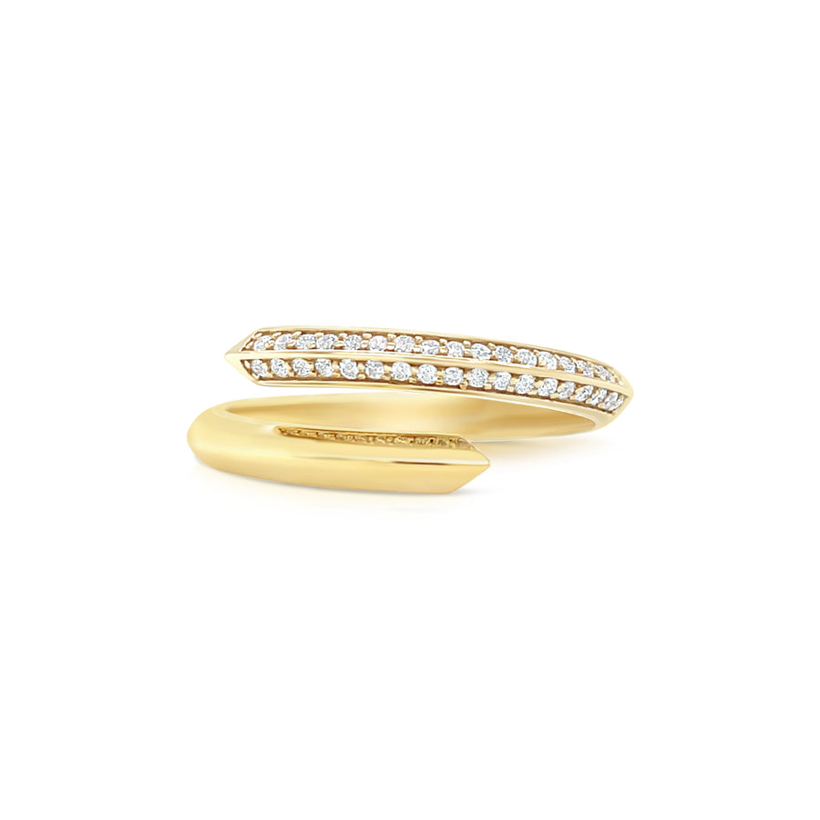 MAUREEN Yellow Gold Diamonds Ring
