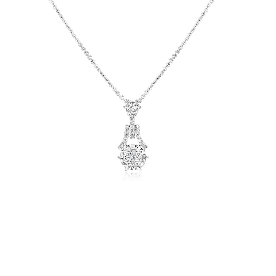 MARGOT White Gold Diamond Necklace
