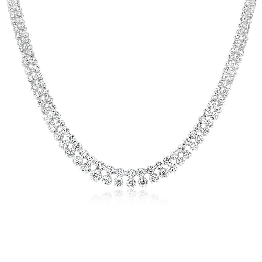 MARISSA White Gold Diamond Necklace