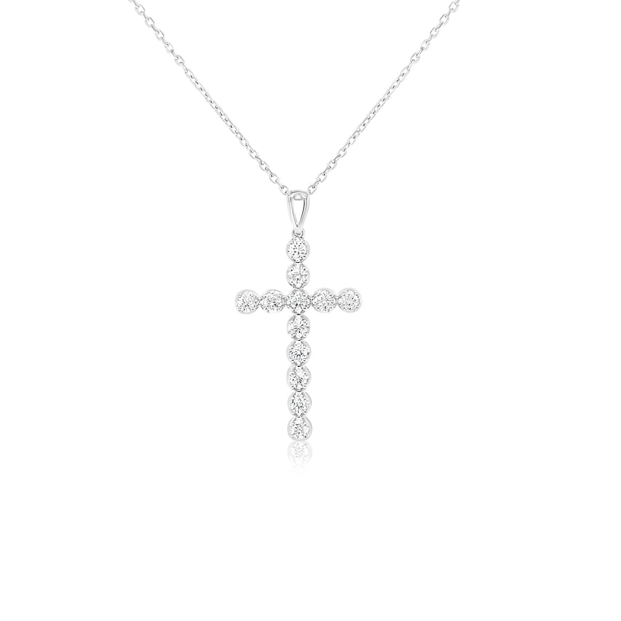 CALLIE White Gold Diamond Necklace