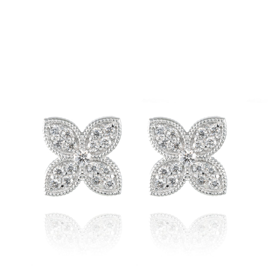 The5thC_Earrings_Violet_18k white gold diamond round brilliant diamonds